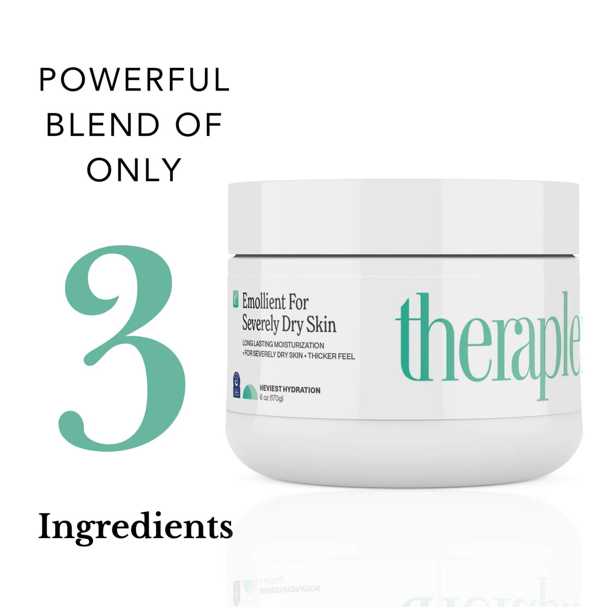 Theraplex used on elbow and knee showing targeted hydration for rough areas