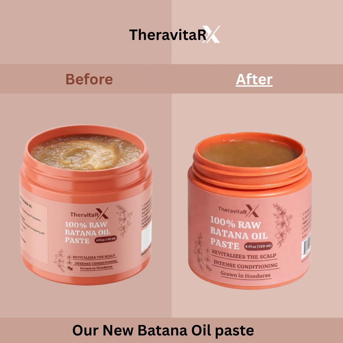 THERAVITARX bottle on vanity in a lifestyle setting promoting routine use