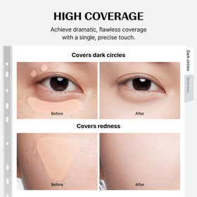 THESAEM blending with fingertip illustrating easy seamless blending