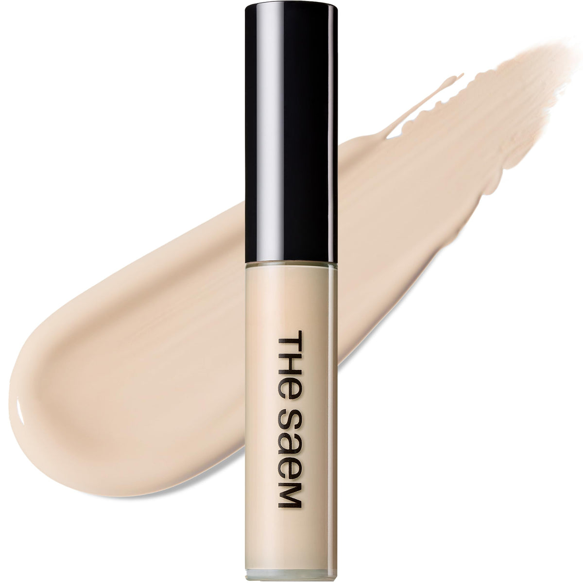 THESAEM front packaging showing compact concealer tube and shade
