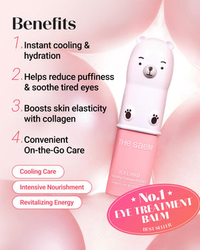 THESAEM roller-tip close-up demonstrating precise application for smoother skin