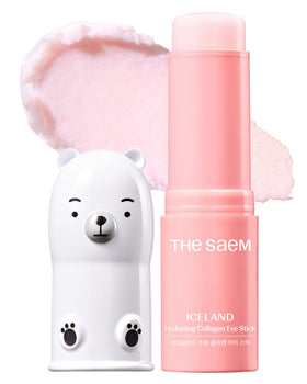 THESAEM front packaging shot showing compact hydrating eye stick and rose scent benefit