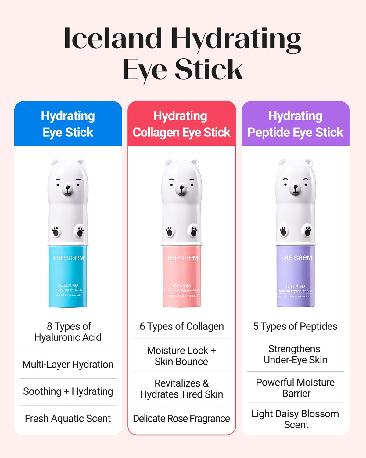 THESAEM eye stick on a morning table suggesting daily use for fresher eyes