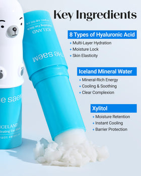THESAEM eye stick next to coin size comparison for travel convenience