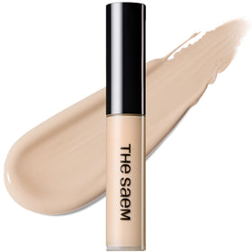 THESAEM concealer front tube showing compact design and portability