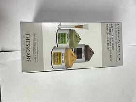 THESKCARE green tea mask paste close-up, antioxidant-rich and soothing formula