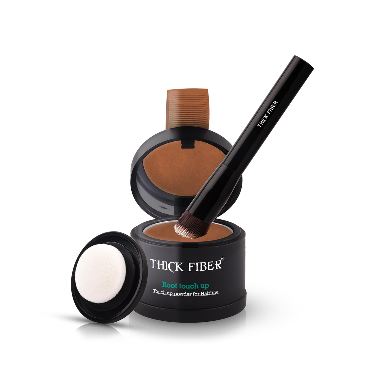 Thick Fiber front packaging showing kit components and quick benefits