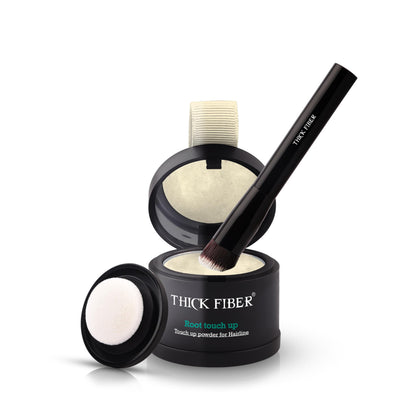 THICK FIBER front packaging showing kit components for easy touch ups