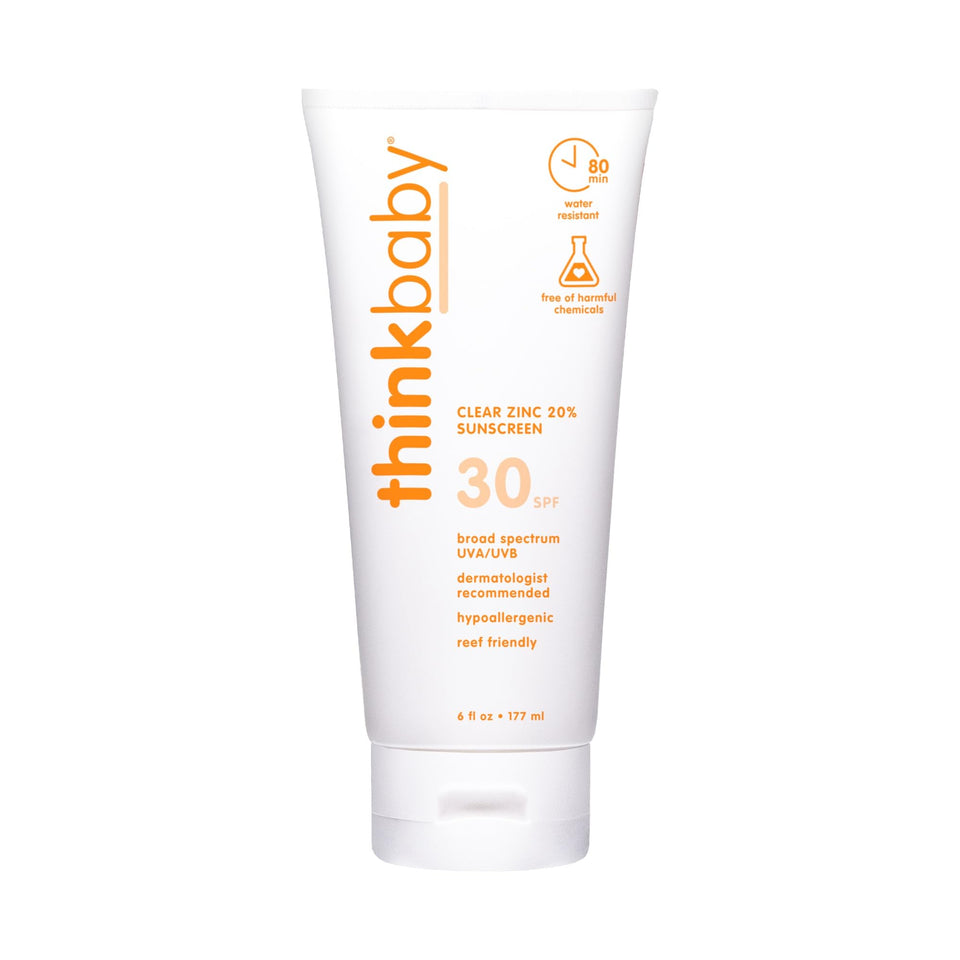 Thinkbaby front packaging 6oz showing bottle and label for quick identification and safety