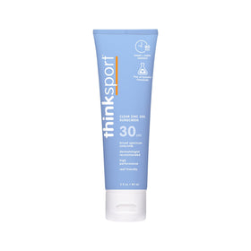 THINK front packaging showing SPF 30 and sport claims for active protection