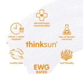 THINK thinksport stick in palm demonstrating compact size for easy carry
