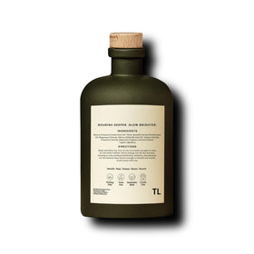 Third Layer label closeup listing cold‑pressed organic castor oil and clean ingredients