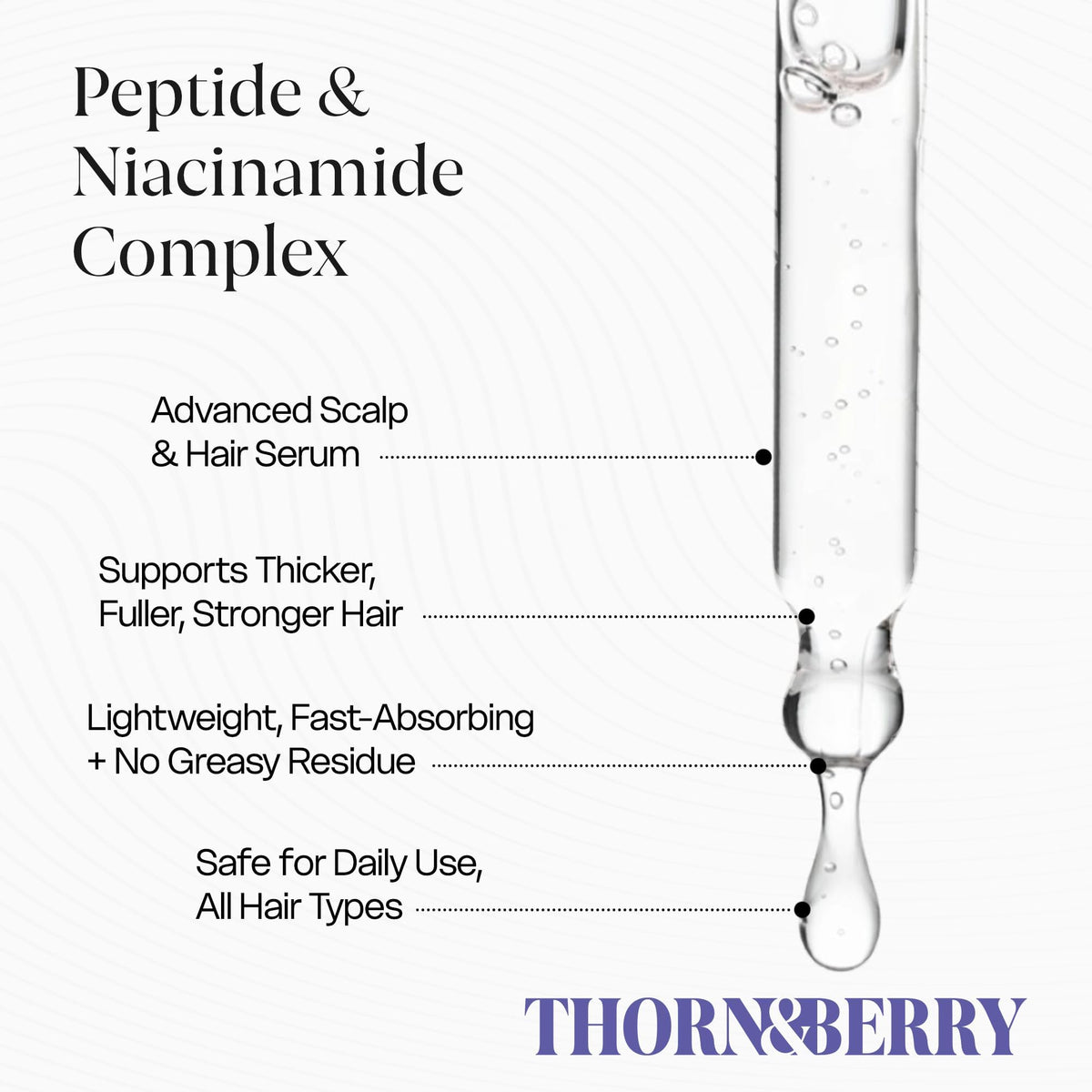 THORN & BERRY scalp massage in-use demonstrating how to apply for invigorated follicles