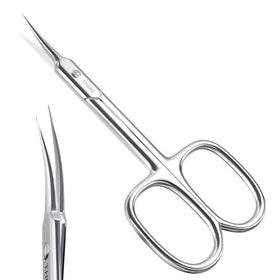 THRAU front view showing compact stainless steel scissors for neat trimming