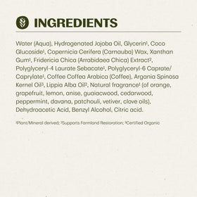 Thrive Natural Care in bathroom routine conveying refreshed skin and uplifting scent