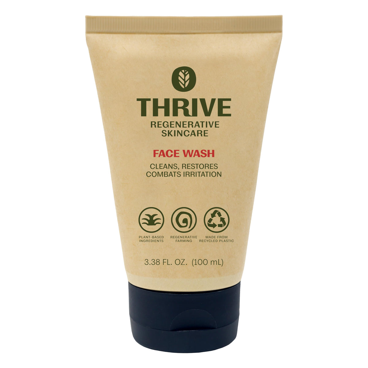 Thrive Natural Care front tube showing clean label and benefit