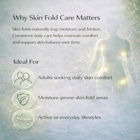 THUIOP Healora being applied to inner-thighs, showing smooth barrier for reduced chafing