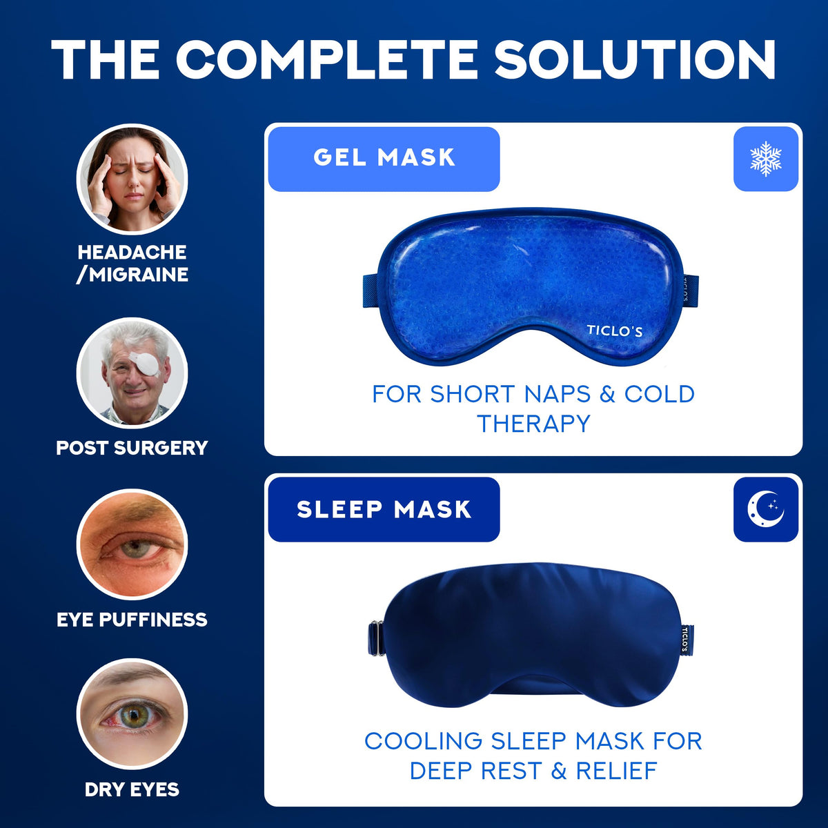 Ticlo's plush fabric detail providing gentle cooling comfort
