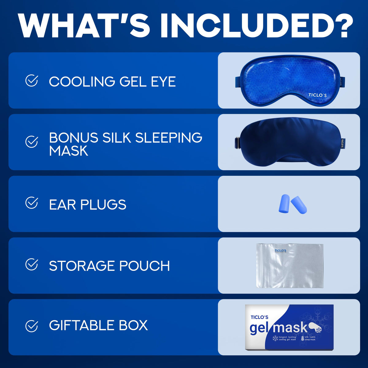 Ticlo's mask beside smartphone showing compact portable size benefit