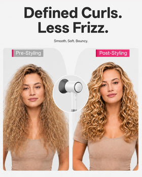 TIDEWAY H11 airflow texture visual demonstrating ionic frizz control