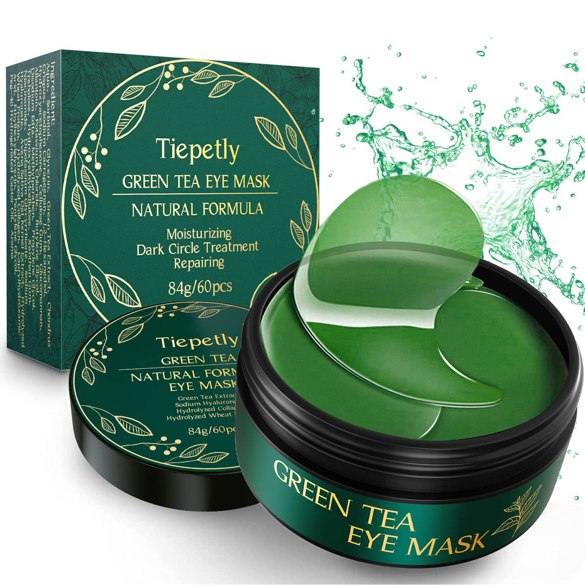 Tiepetly front packaging showing product name and count for clear purchase choice