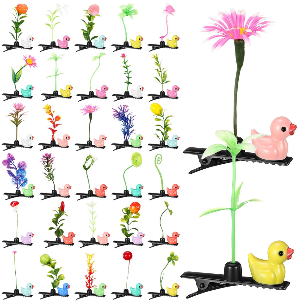 tigeen front packaging display showing 30 colorful clips, playful festival styling benefit