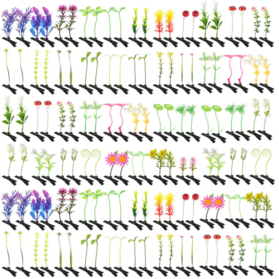 Tigeen front packaging showing 100-piece mixed sprout clips, bright selection benefit
