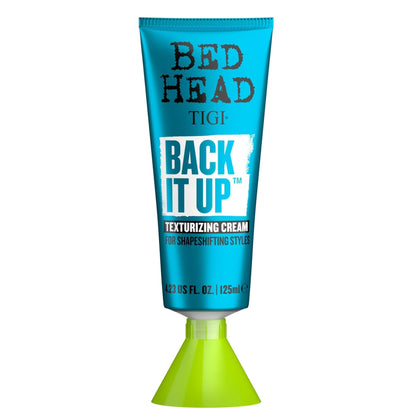 TIGI Bed Head front packaging showing product and volume benefit