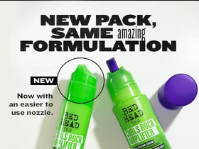 TIGI Bed Head small palm amount ready to apply for controlled, soft hold