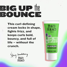 TIGI Bed Head travel cap and nozzle close-up for easy, mess-free product dispensing