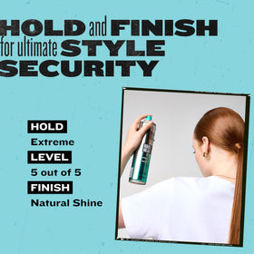 TIGI Bed Head next to a ruler showing 11.7 oz size for clear scale and portability benefit