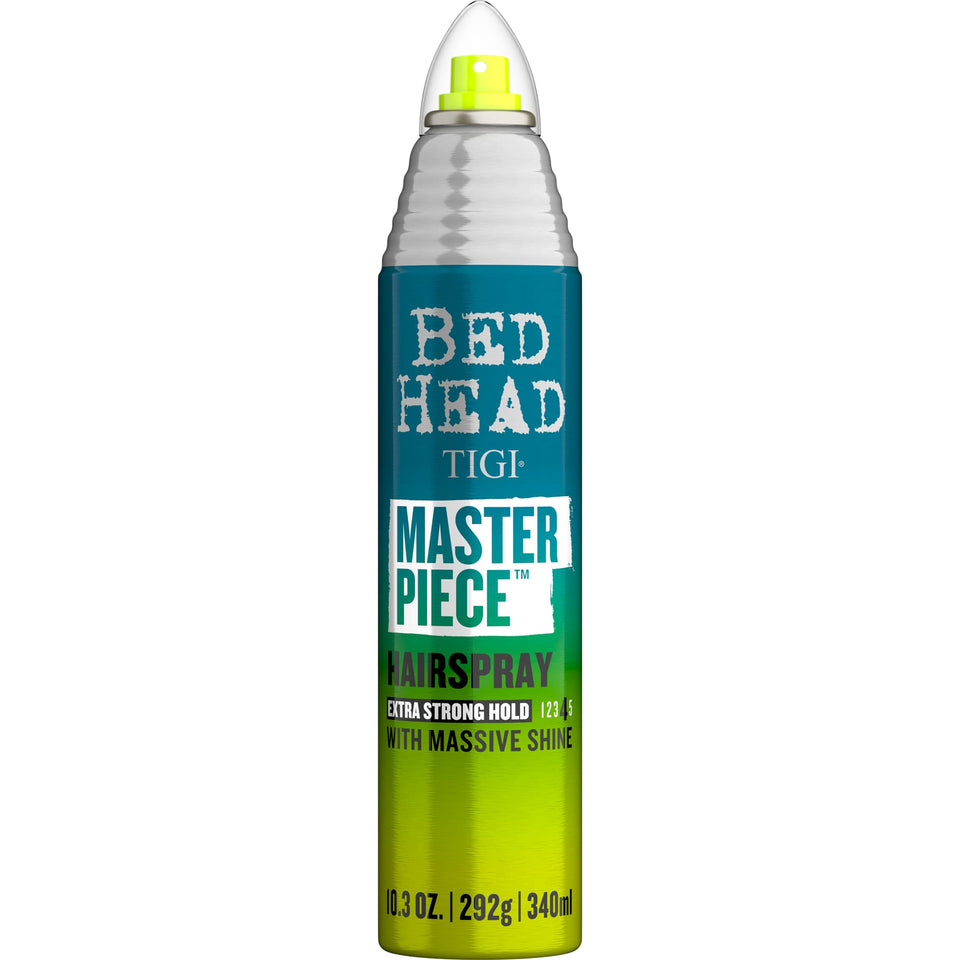 TIGI Bed Head front can showing product design and strong hold benefit