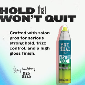 TIGI Bed Head nozzle close-up for precise spray control and even coverage