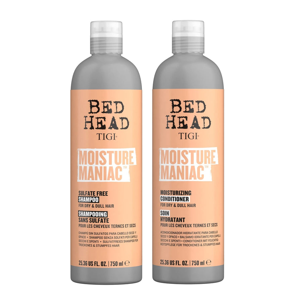 TIGI Bed Head front packaging showing 2-pack and benefits