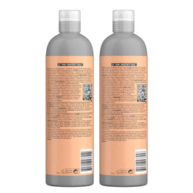 TIGI Bed Head shampoo and conditioner texture showing creamy hydration