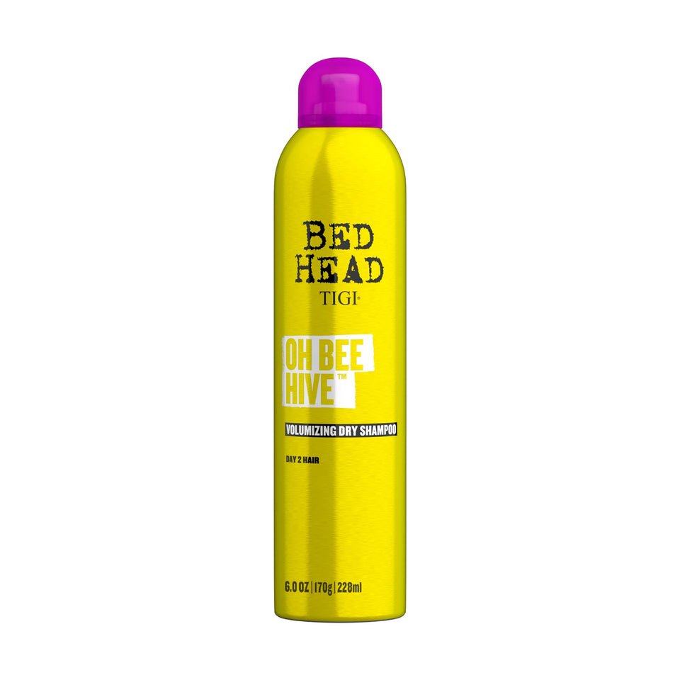 TIGI Bed Head front packaging showing product and 6 oz size for easy ID
