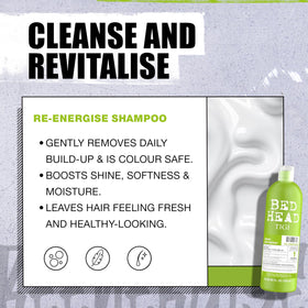 TIGI Bed Head conditioner cream close-up showing smoothing hydration