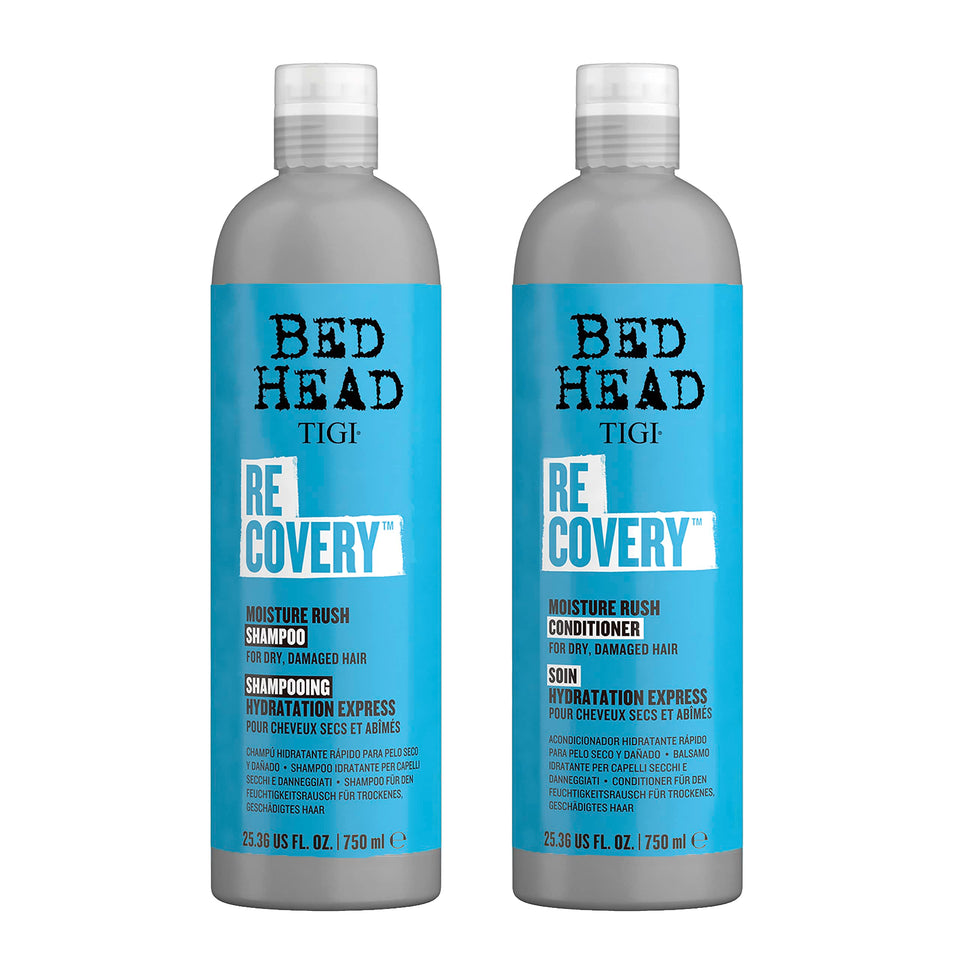 TIGI Bed Head front packaging showing set and benefit of salon-quality repair