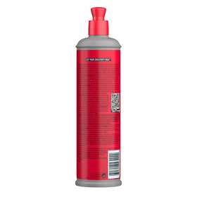 TIGI Bed Head Resurrection shampoo texture close-up highlighting creamy lather and nourishment