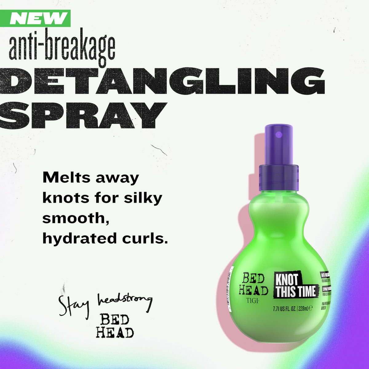 TIGI Bed Head spray nozzle close-up for precise misting control