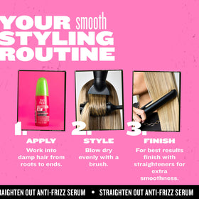 TIGI Bed Head size comparison in hand to illustrate compact bottle and travel-friendly benefit
