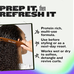 TIGI Bed Head texture on hair strand showing smooth slip benefit