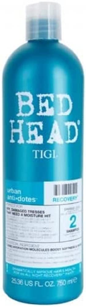 TIGI Bed Head front label showing product name and size for clear identification