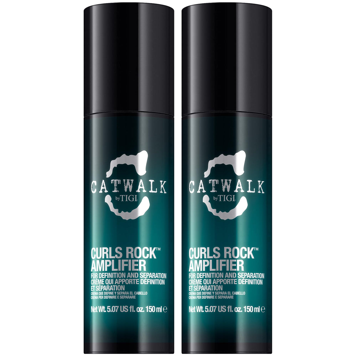 TIGI Catwalk front packaging showing two jars and brand for easy storage