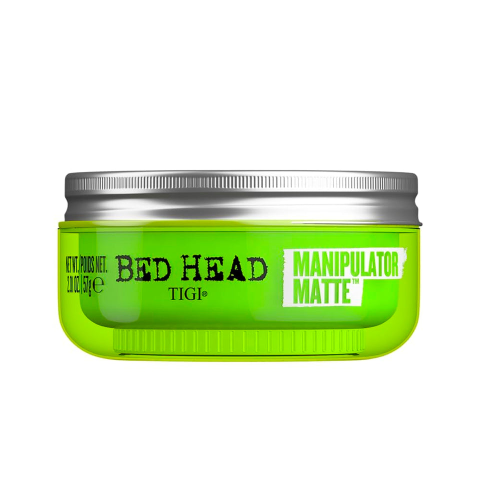 TIGI front jar view showing bold matte styling and strong hold