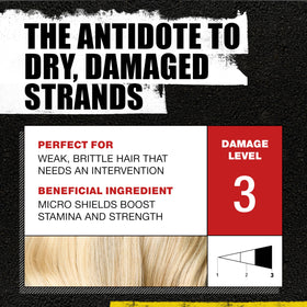 TIGI creamy conditioner texture close-up demonstrating rich hydration and smoothness