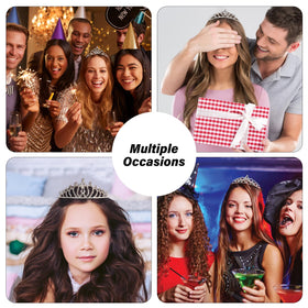Tihebax girl wearing tiara at party demonstrating festive feel and photo-ready look