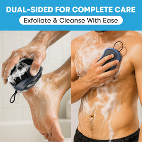 Tilcare close-up of firm ridges for effective exfoliation and smoother skin texture