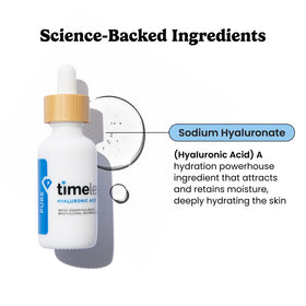 Timeless Skin Care dropper dispensing clear serum highlighting smooth texture
