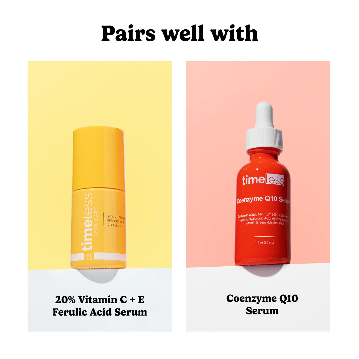 Timeless Skin Care in bathroom routine setting showing easy daily use